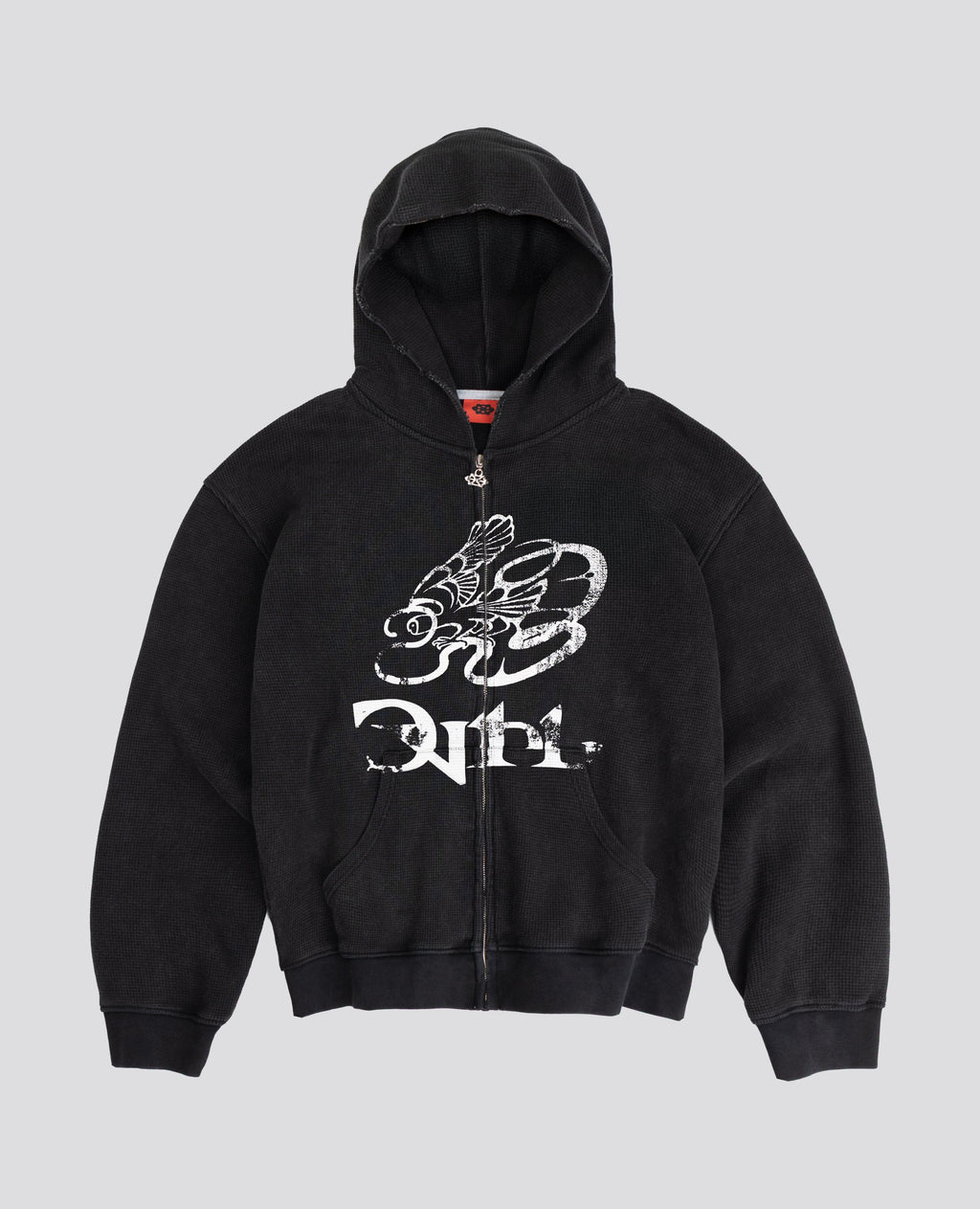 BLACK BATTLE WAFFLE ZIP