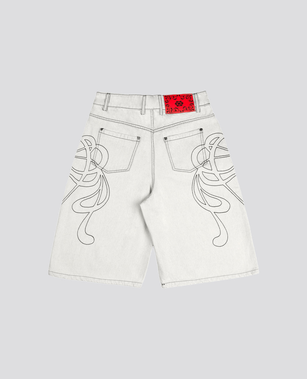 WHITE NEOART JORT