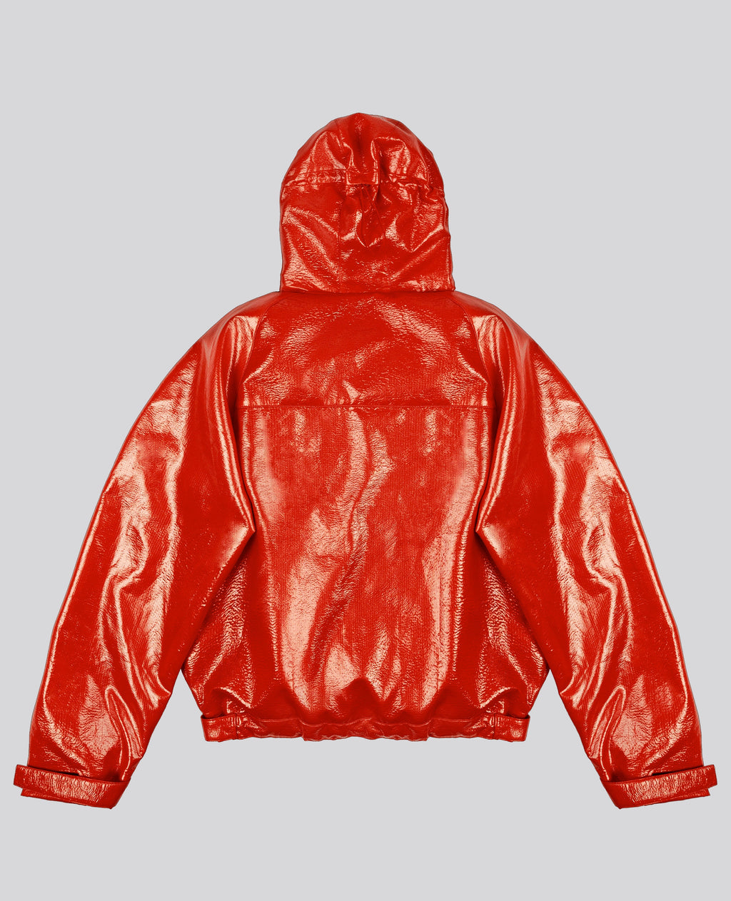 RED WINDBREAKER JACKET